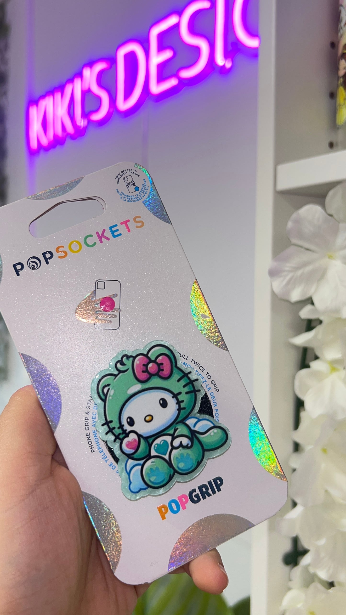 Hello Kitty x Care Bear Popsocket