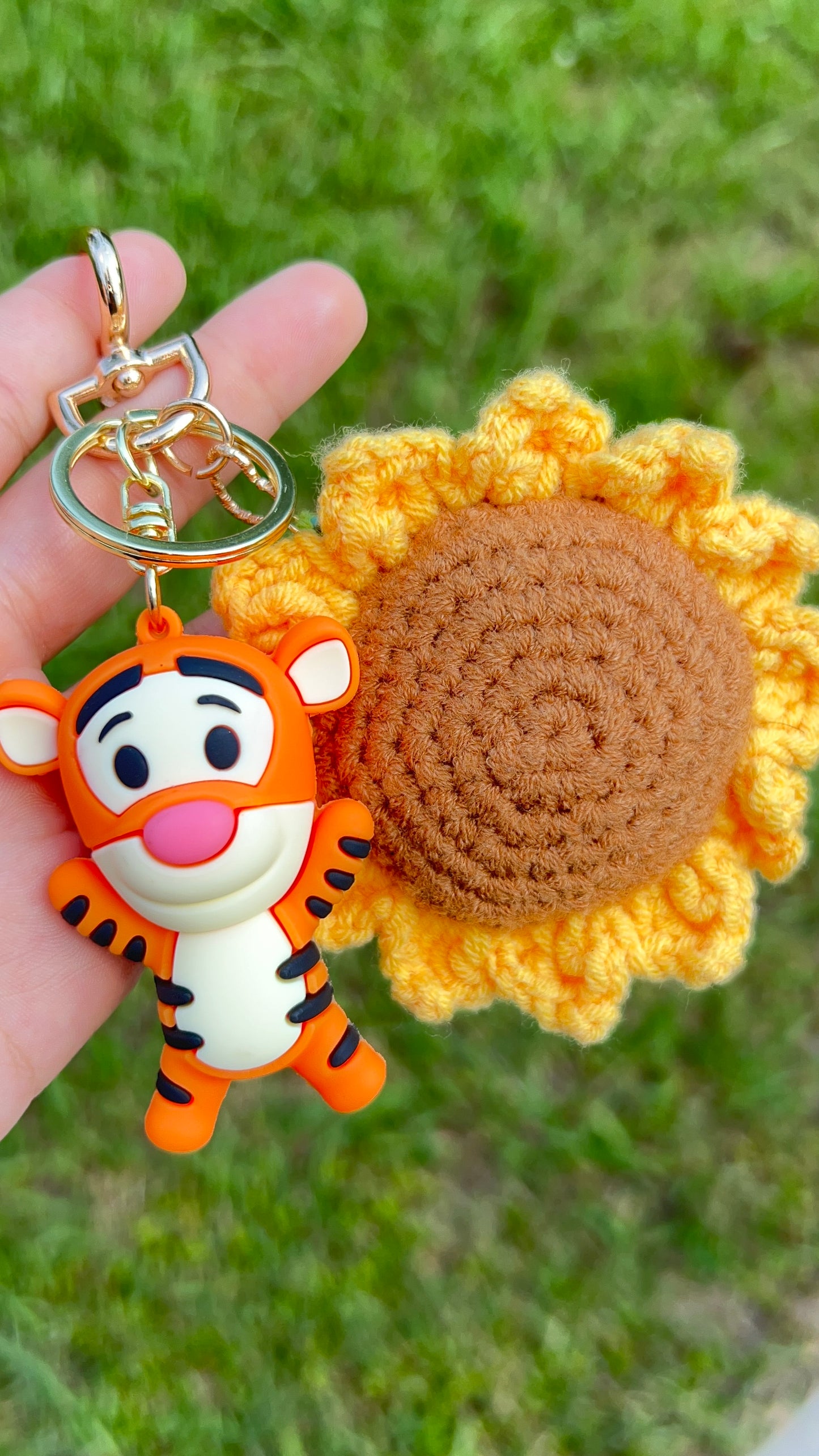 Honey & Sunflowers Keychain