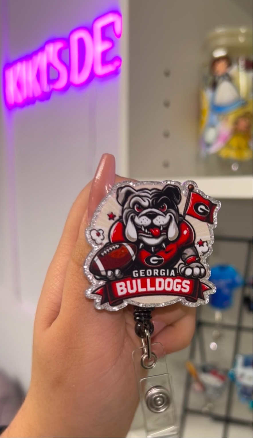 Bulldogs Badge Reel