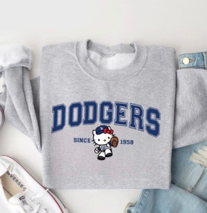 Hello Kitty x Dodgers Sweatshirt