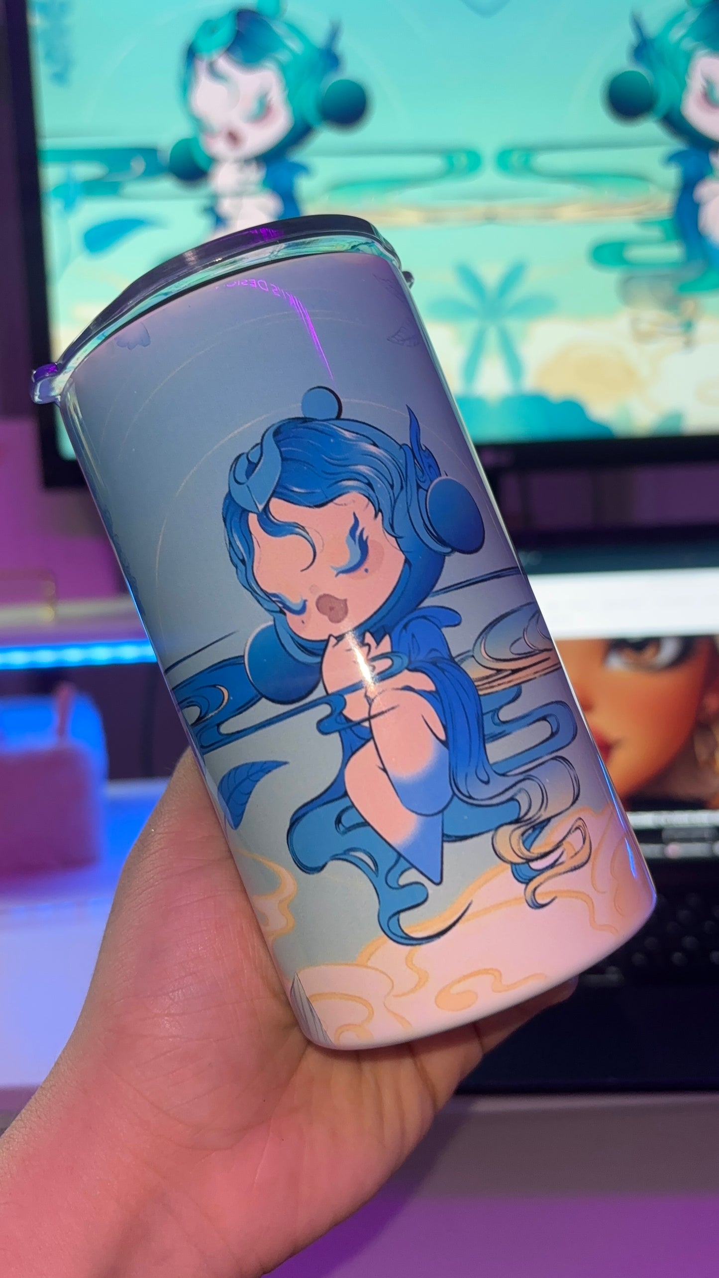 Skullpanda 12 oz Mini Tumbler