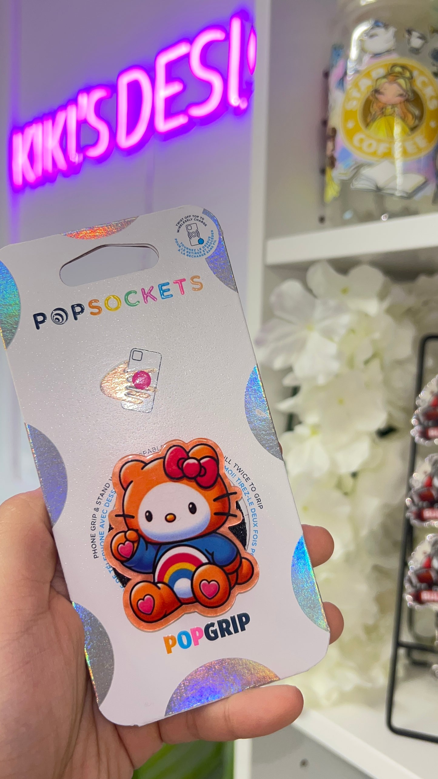 Hello Kitty x Care Bear Popsocket