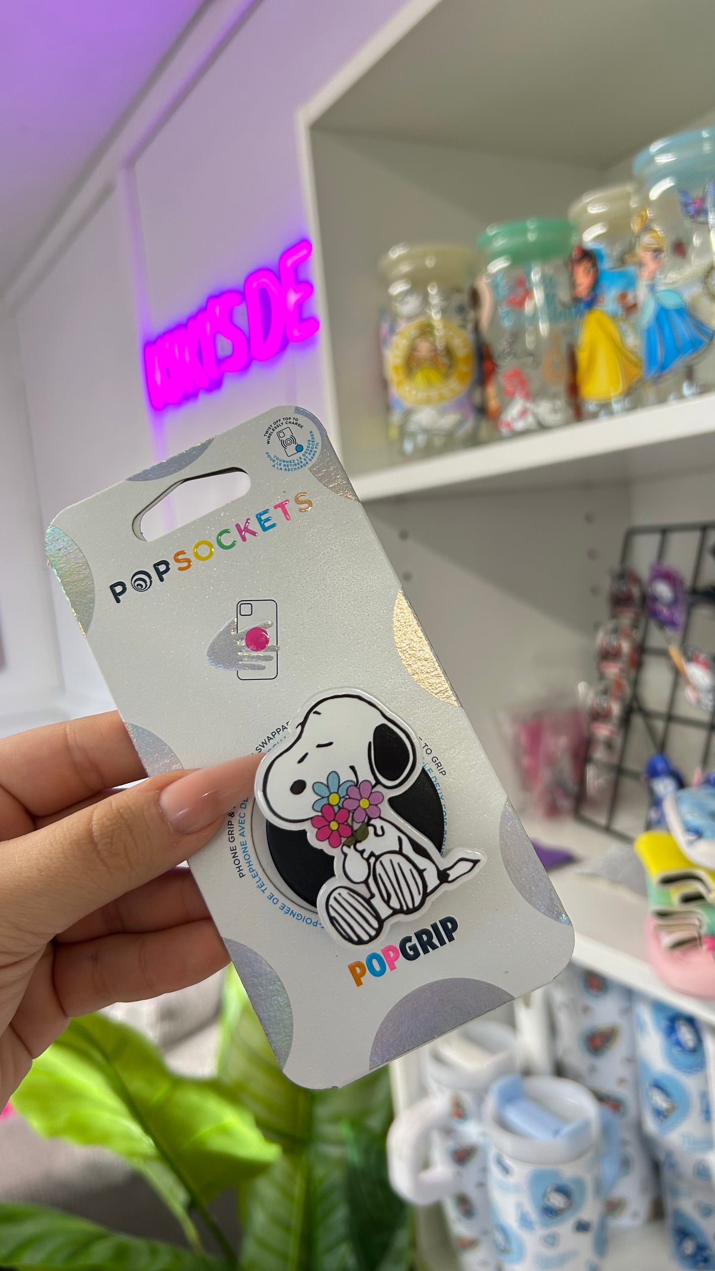 Springtime Snoopy Popsocket