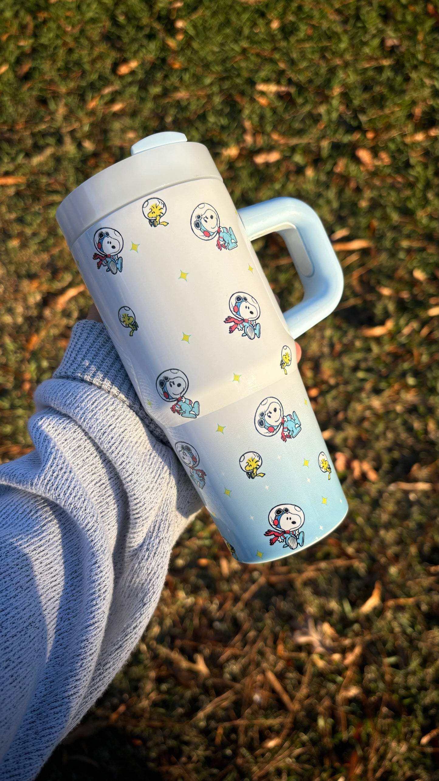 Space Snoopy 14 oz Tumbler