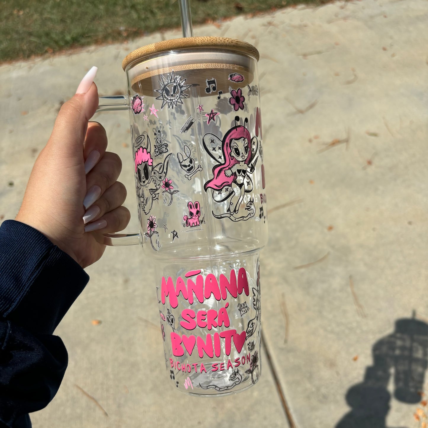 Bichota 40 oz Glass Tumbler