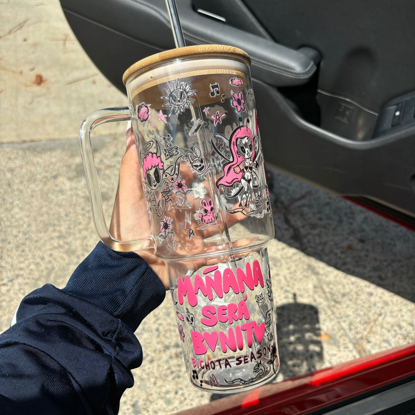 Bichota 40 oz Glass Tumbler