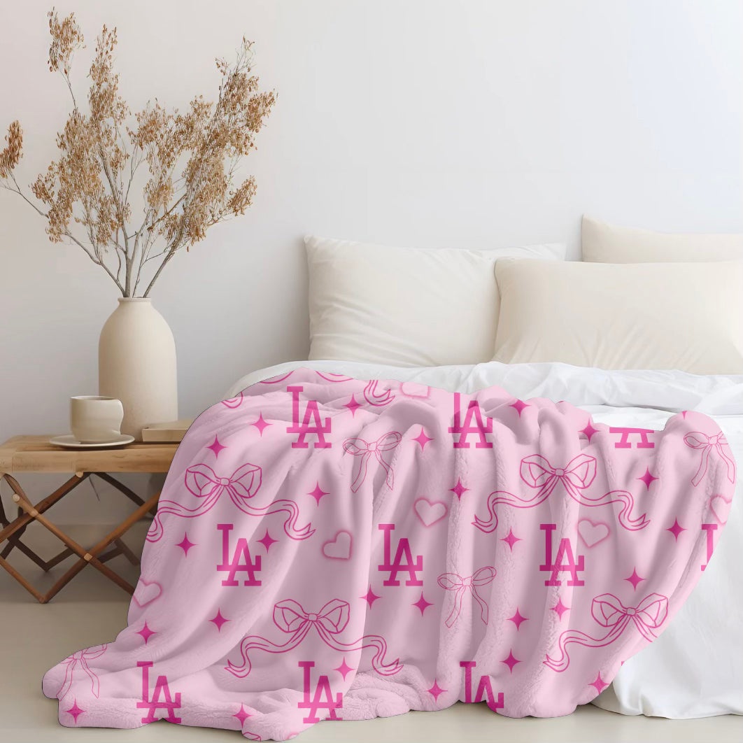 Girly LAD Plush Blanket