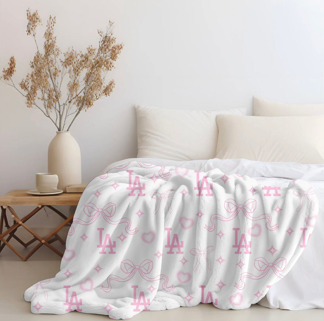 Girly LAD Plush Blanket