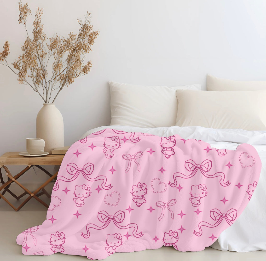 Hello Kitty 🎀 Plush Blanket