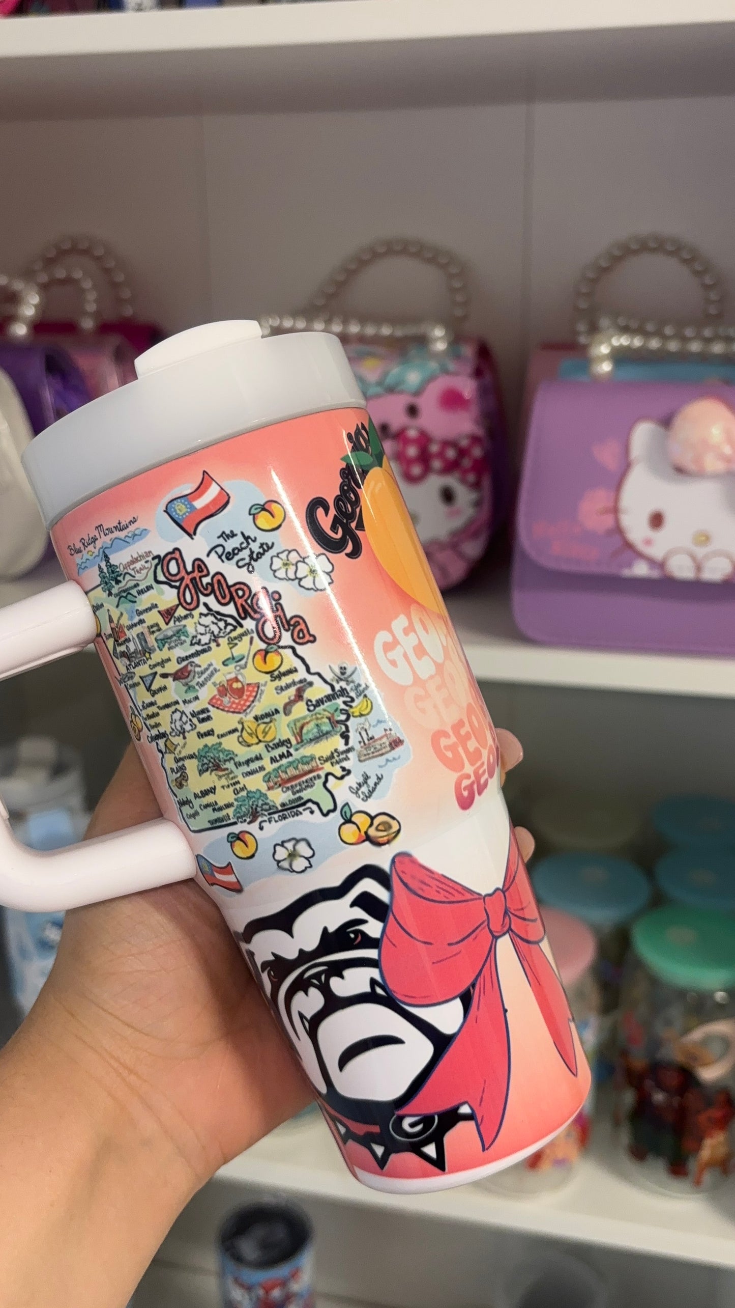 Georgia Peach 14 oz Mini Tumbler