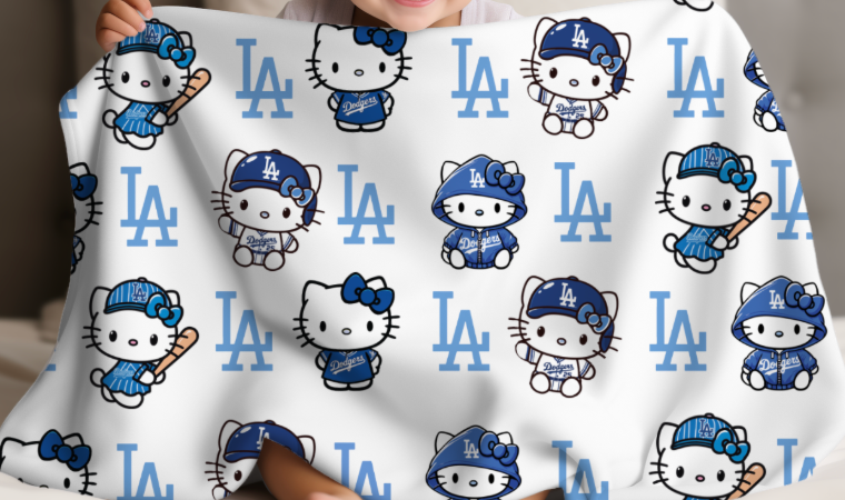 Los Angeles x HK Plush Blanket