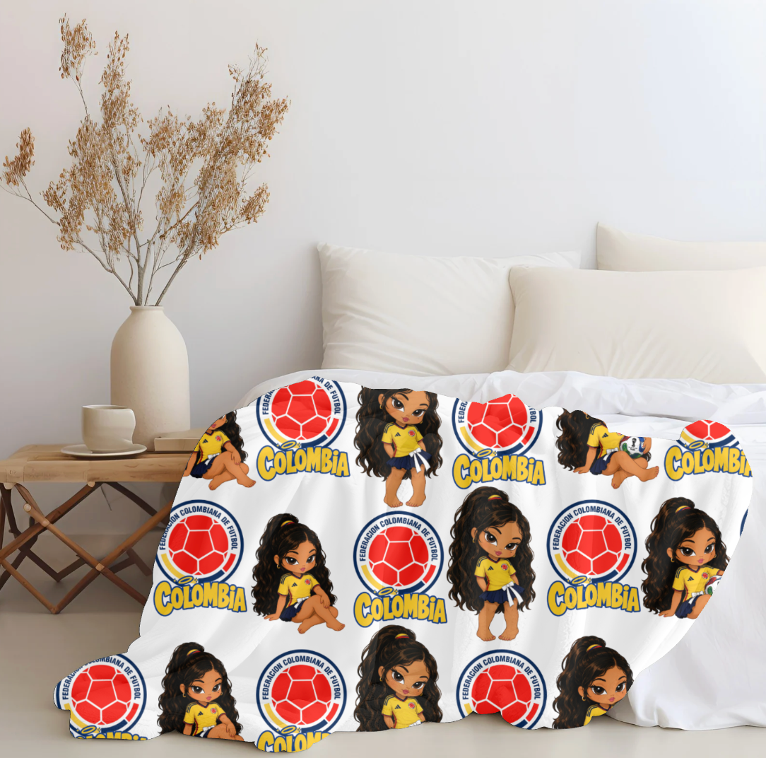 Colombiana Plush Blanket