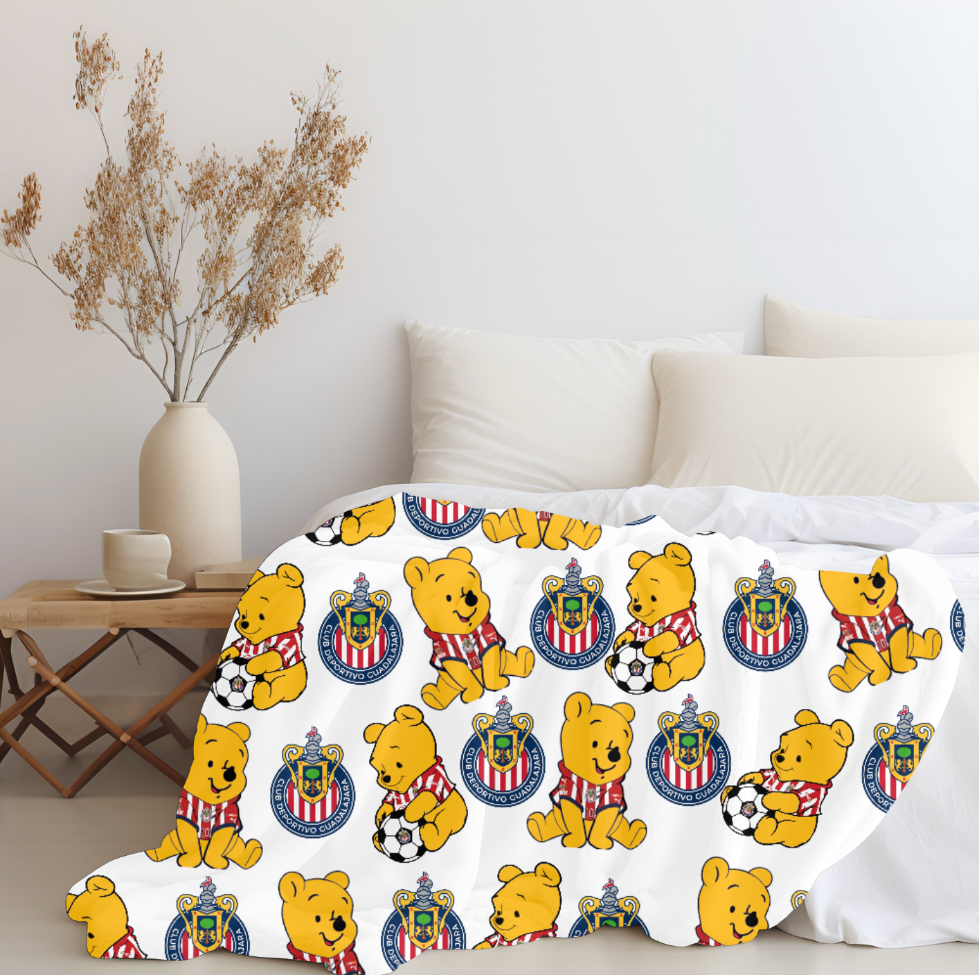 Pooh x Chivas Plush Blanket