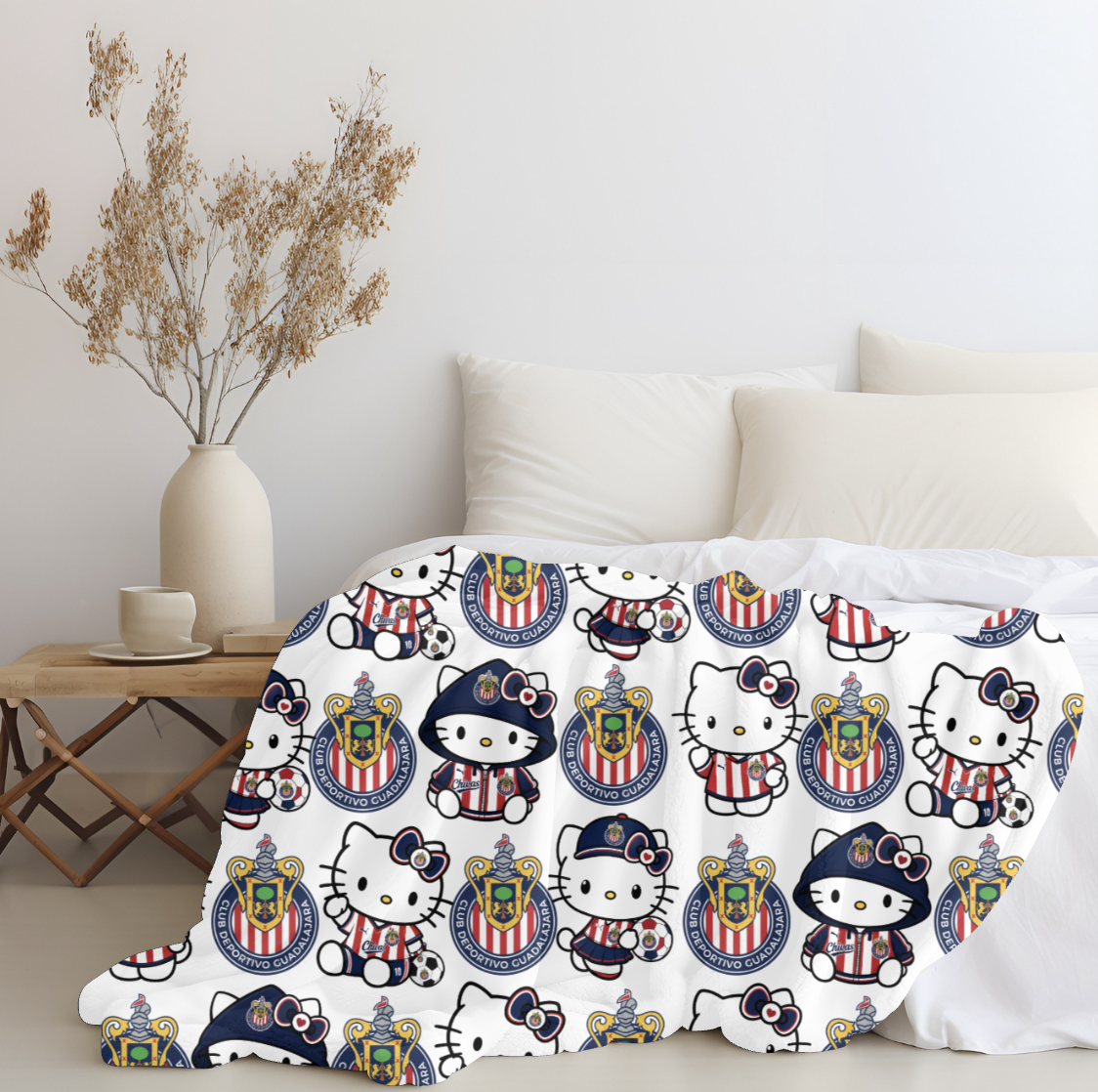 Hello Chivas Plush Blanket