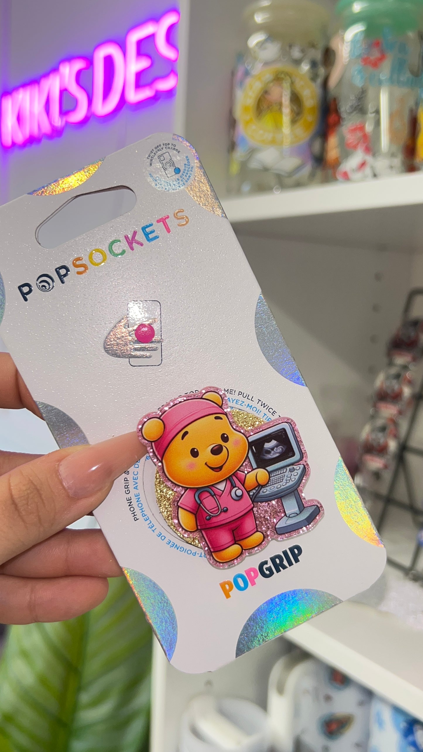 Dr. Pooh Bear Popsocket