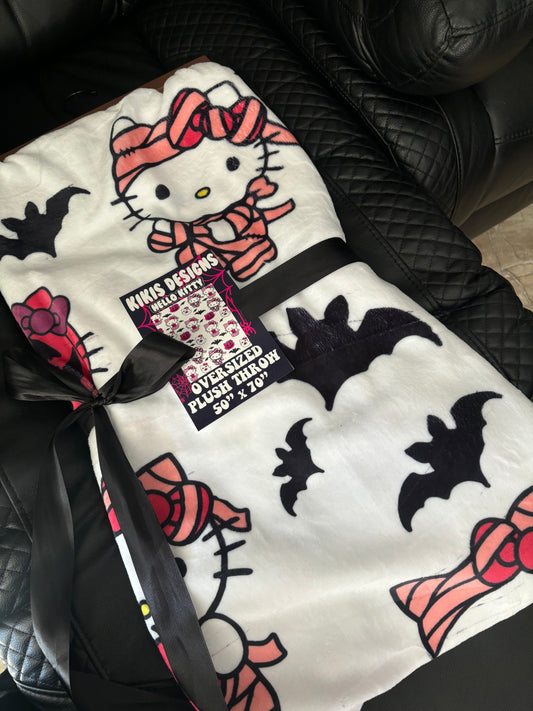 Hello Kitty Halloween Blanket