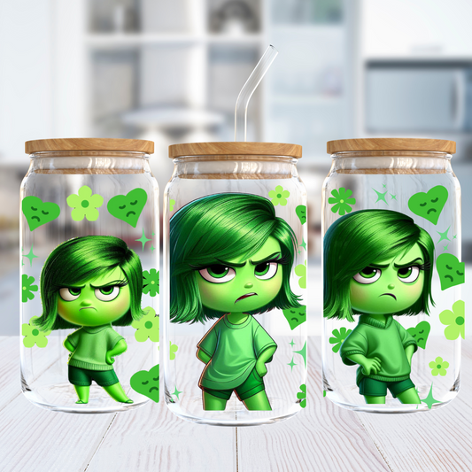 Inside Out: Disgust | Glass Can Wrap | Digital Download |