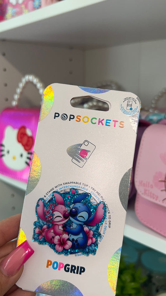 Stitch and Angel Popsocket