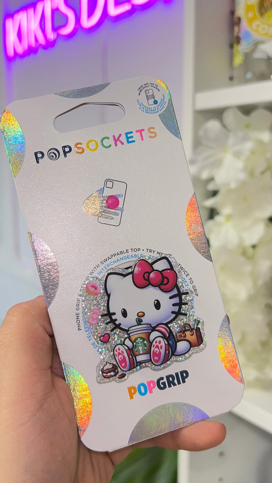 Hello Kitty Starbucks Popsocket