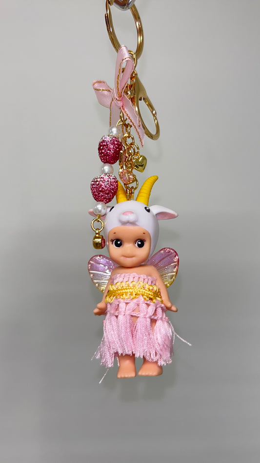 Sonny Angel Goat Keychain