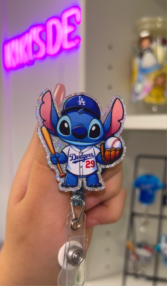 Stitch Dodgers Badge Reel