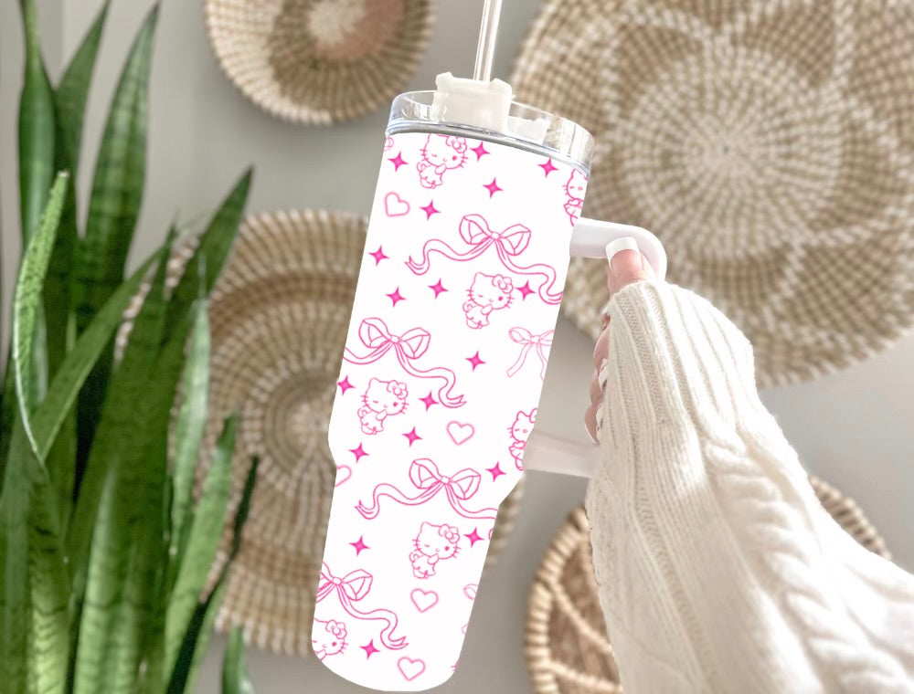 Classic Kitty 40 oz tumbler
