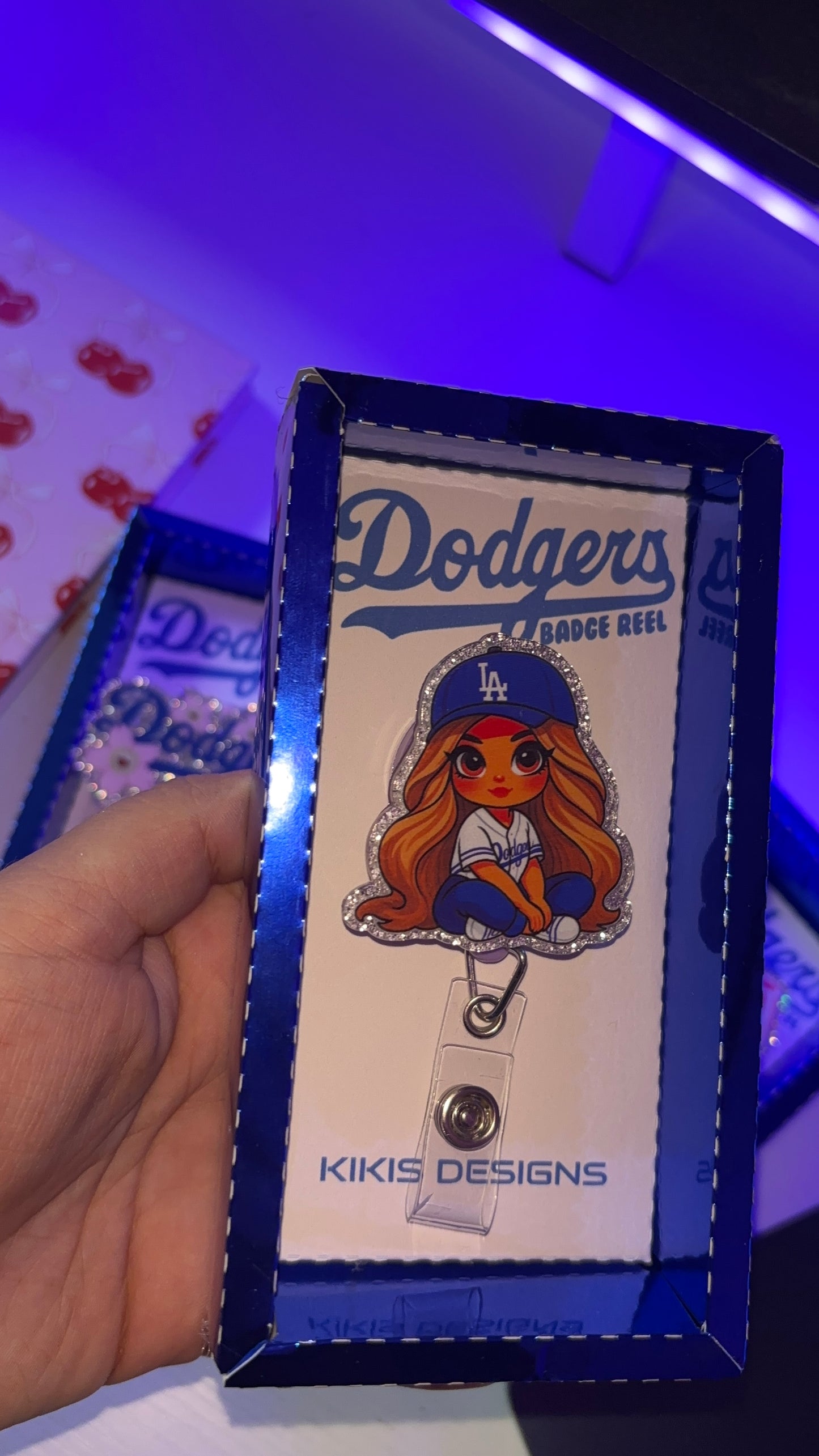 Dodger Girl Badge Reel