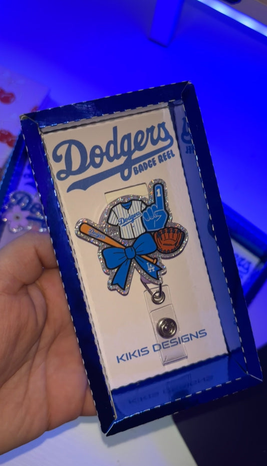Dodger Bow Badge Reel