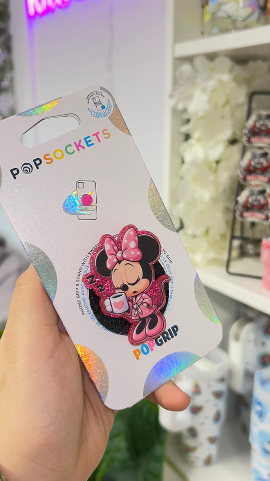 Sleepy Minnie Popsocket