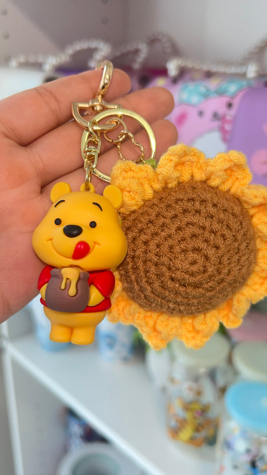 Honey & Sunflowers Keychain