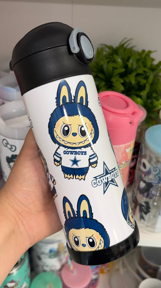 Cowboys X Labubu Kids Tumbler