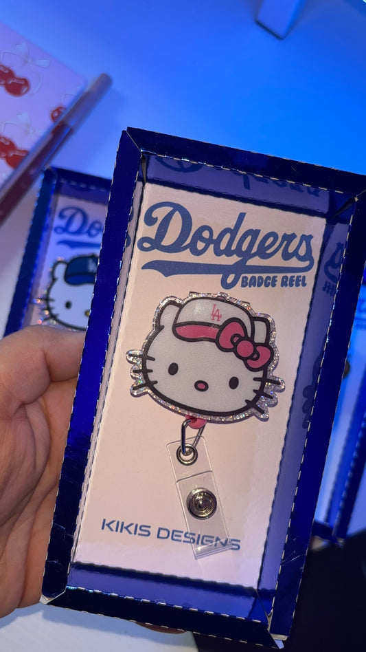 Dodgers x Hello Kitty Badge Reel