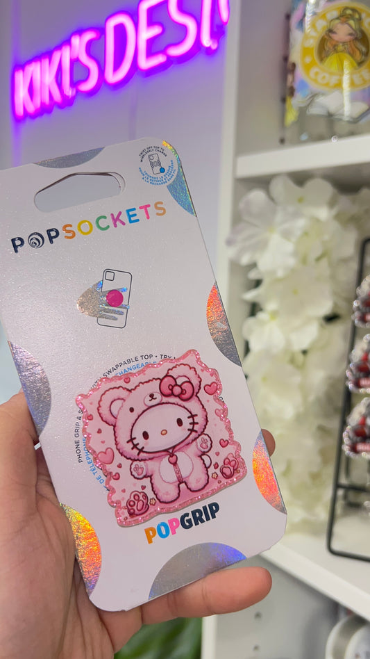 Hello Kitty Teddy Popsocket