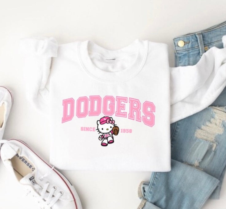 Hello Kitty x Dodgers Sweatshirt