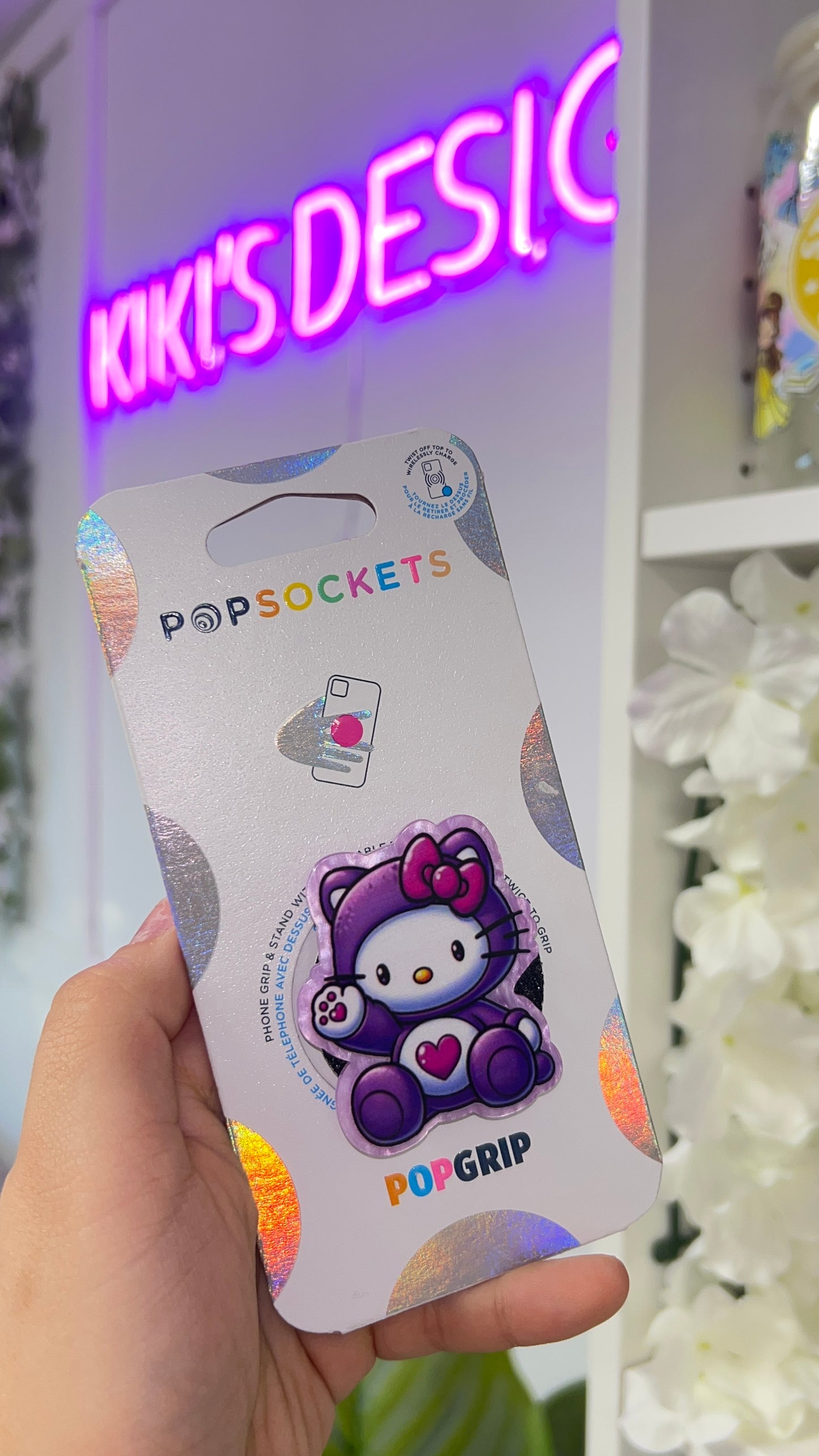 Hello Kitty x Care Bear Popsocket