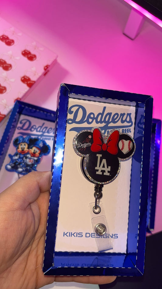 Dodgers x Minnie Badge Reel