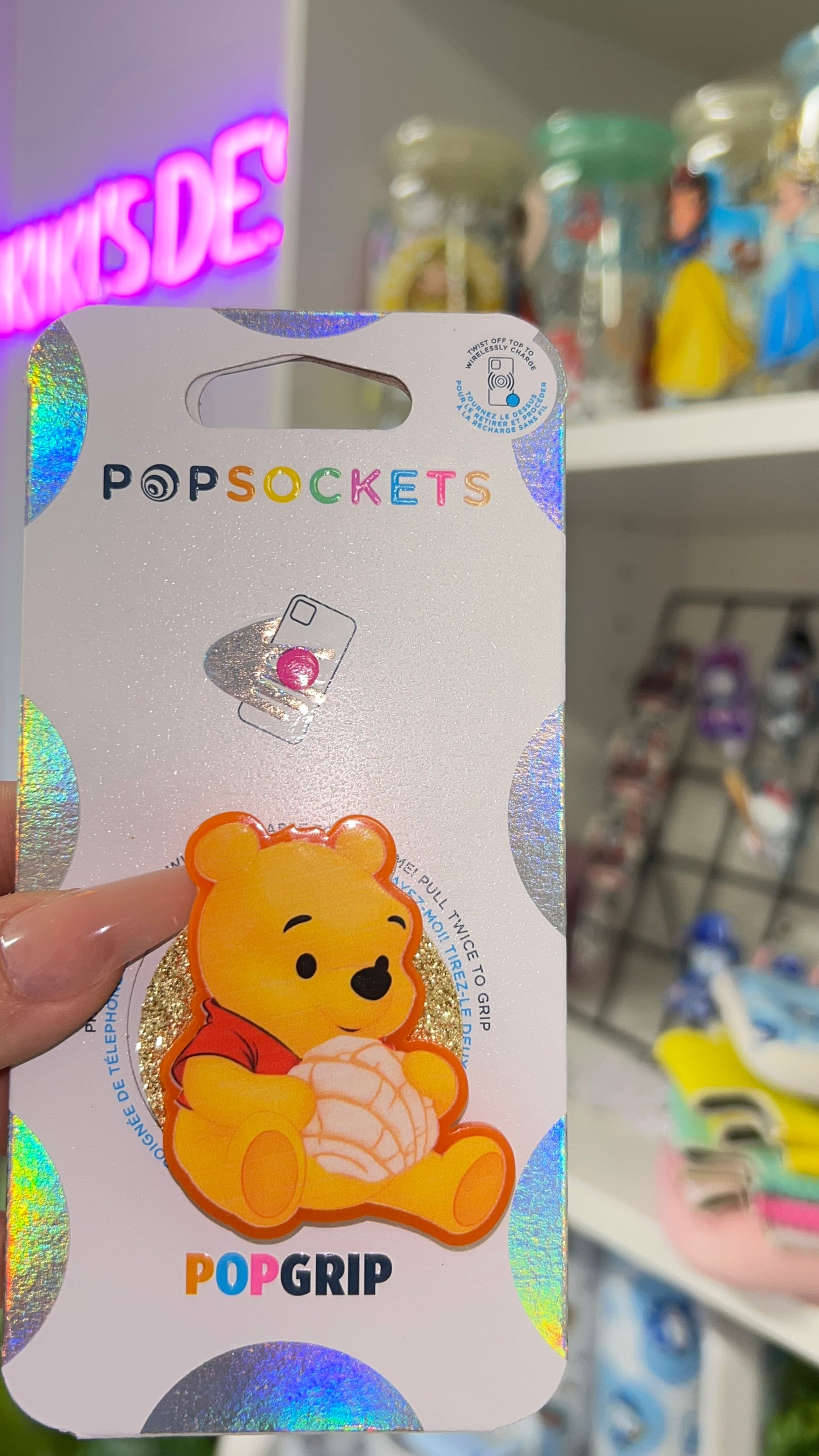 Winnie the Pooh x Concha Popsocket
