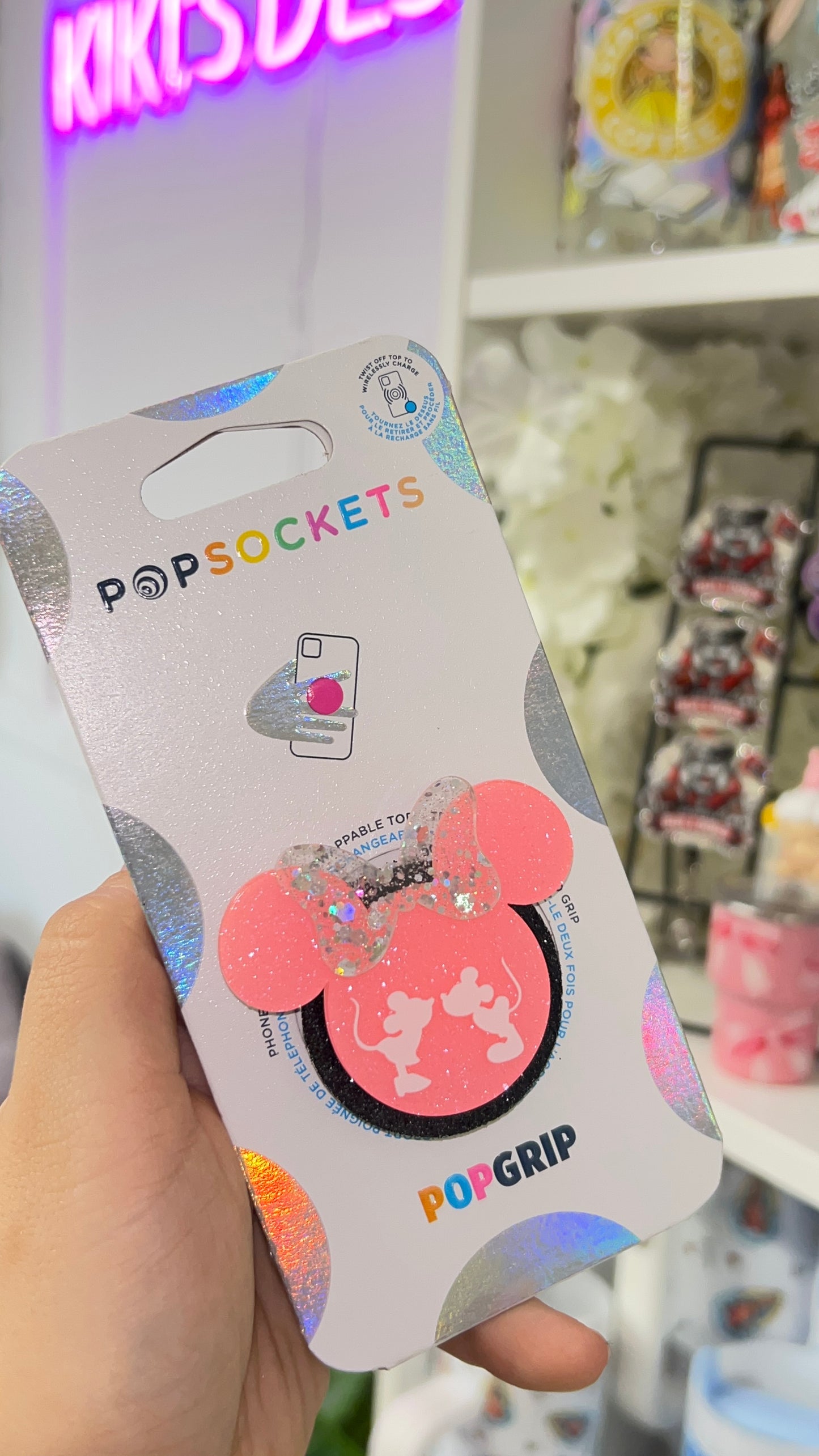 Pixie Dust Minnie Popsocket