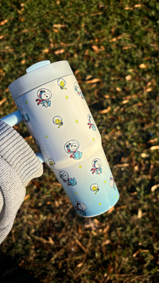 Space Snoopy 14 oz Tumbler