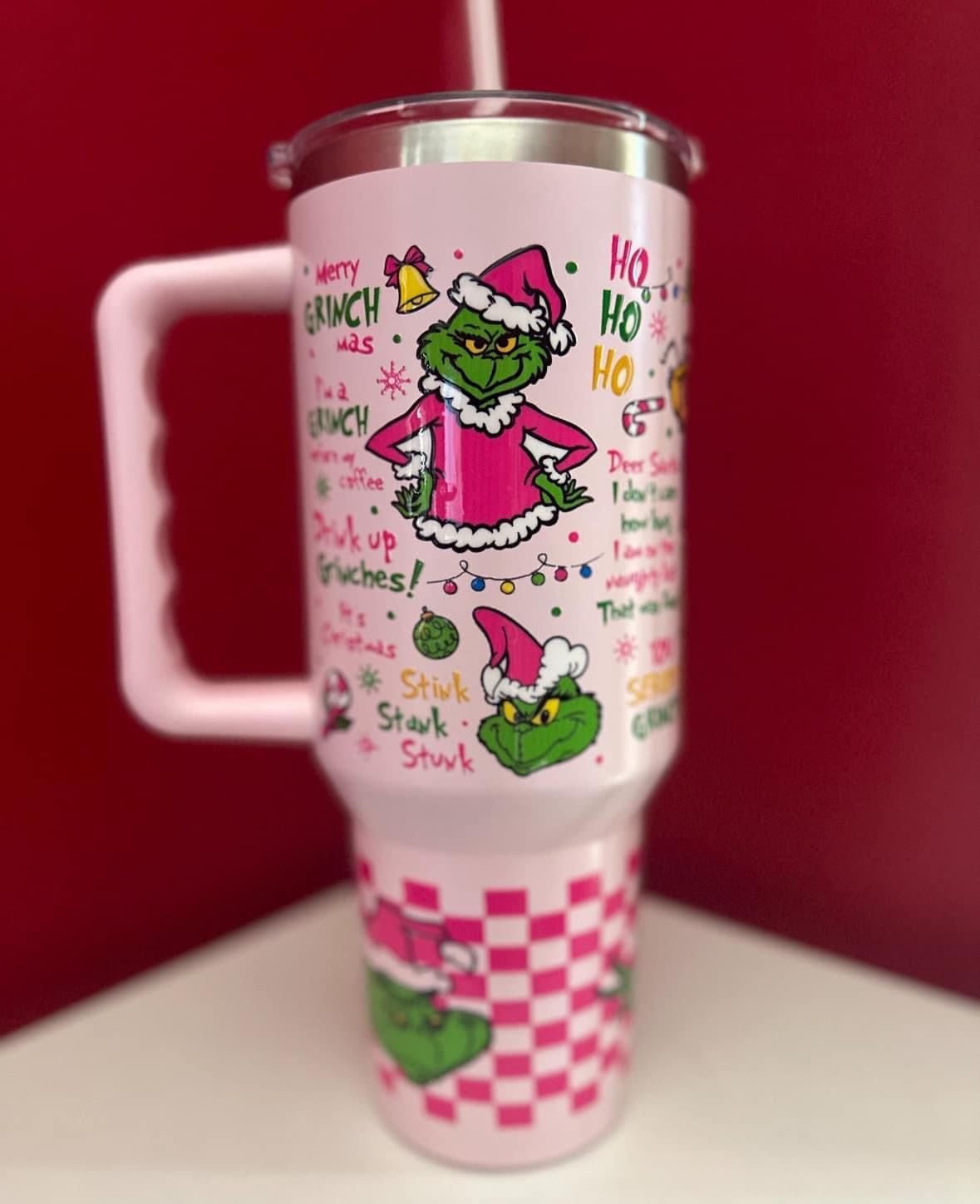 Grinch 40 oz Tumbler