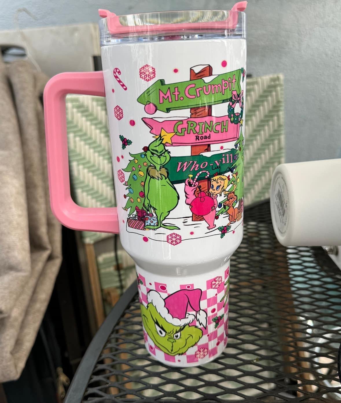 Grinch 40 oz Tumbler