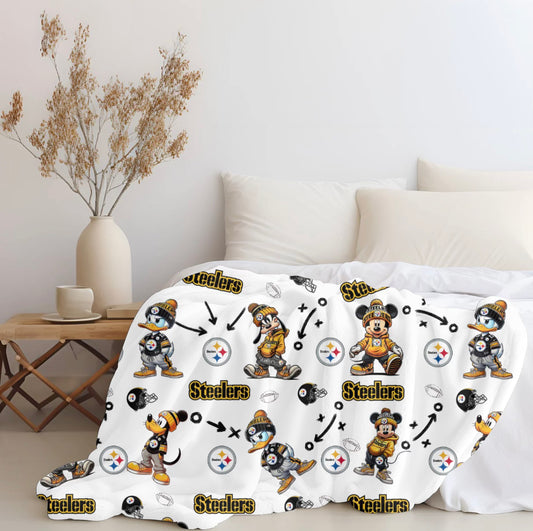 Dream Team Steelers Plush Blanket