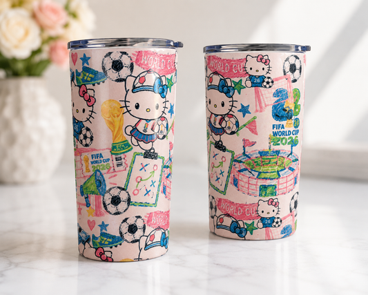 Hello Kitty FIFA 12 oz Tumbler