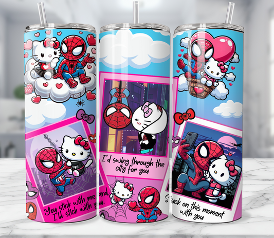 20 oz Tumbler Wrap: Spidey Love | Digital Download