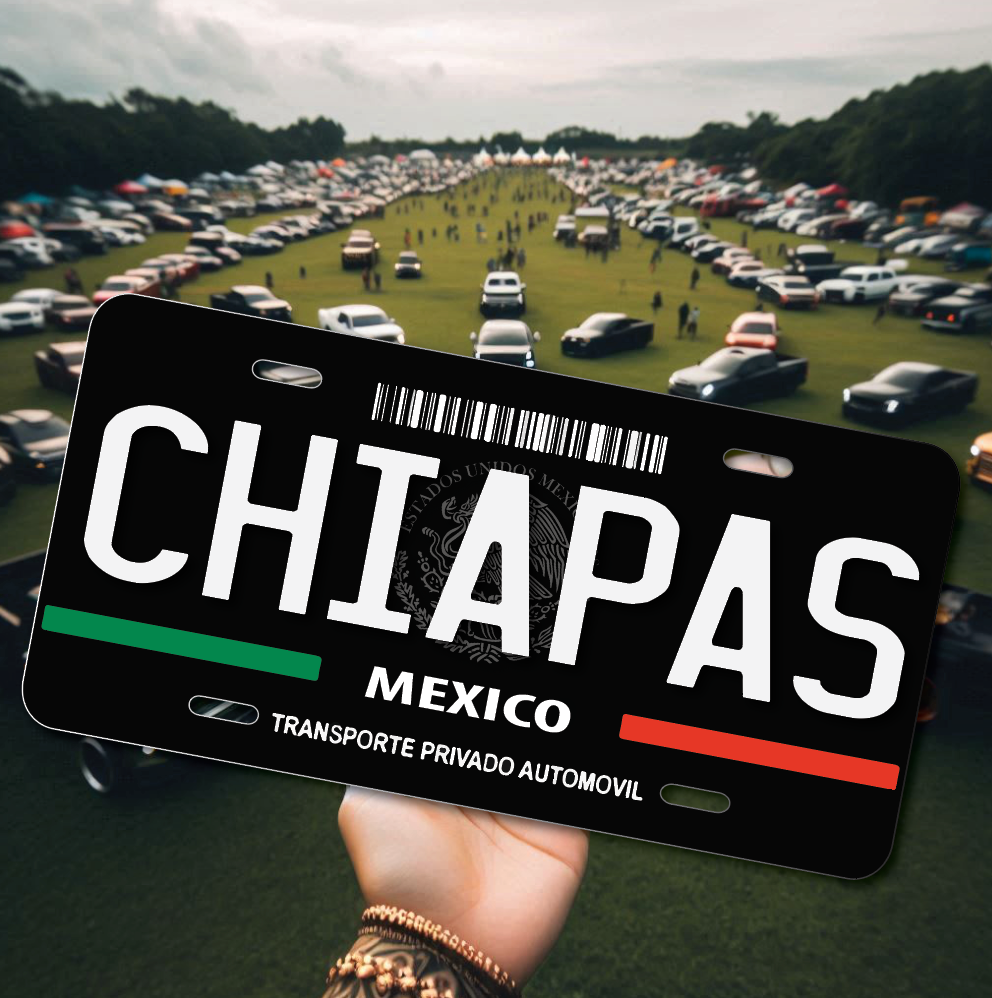 Estados Mexicanos | License Plate