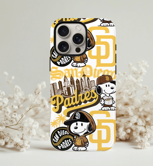 Snoopy x Padres Phone Case