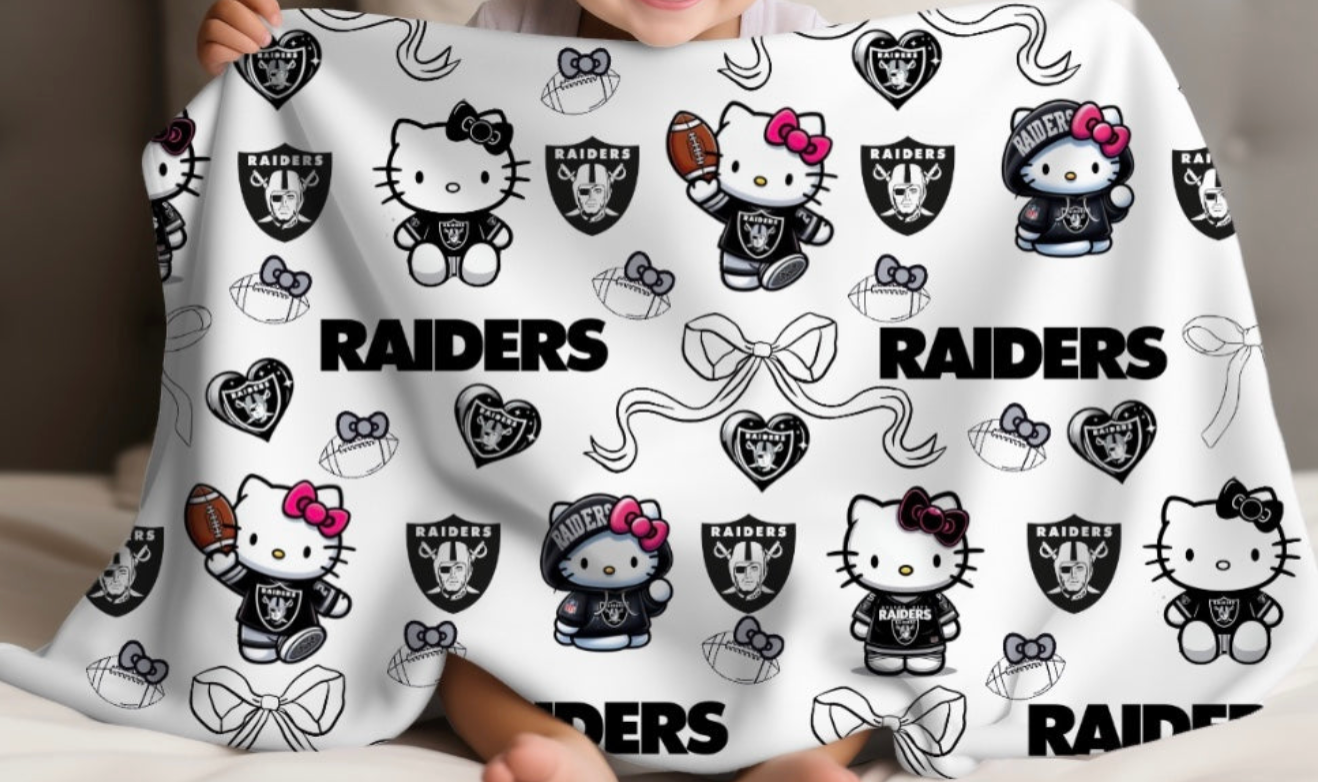 Raiders x HK Plush Blanket