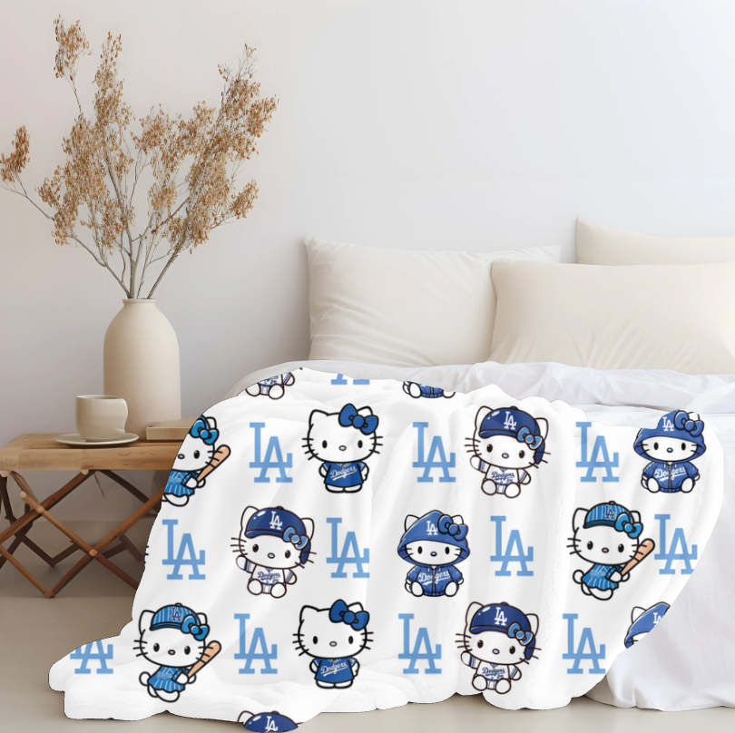 Los Angeles x HK Plush Blanket