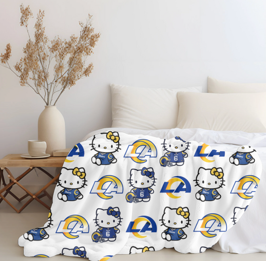 Los Angeles Rams x HK Plush Blanket