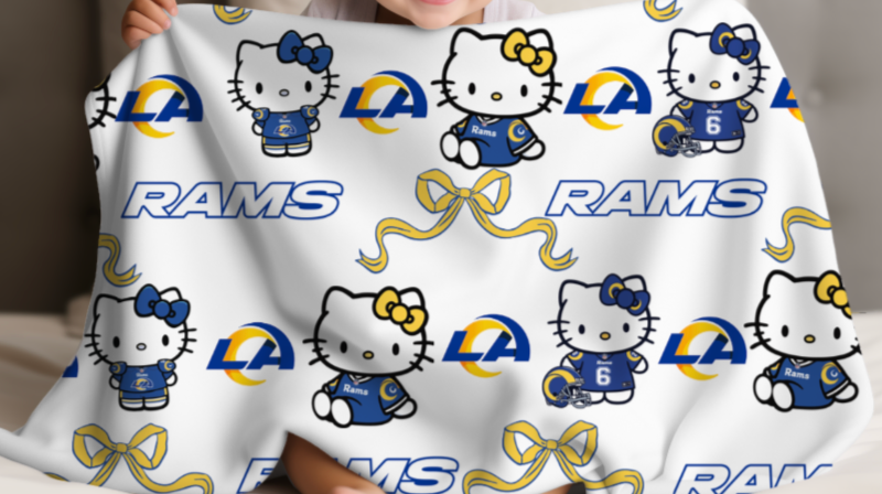 Los Angeles Rams x HK Plush Blanket